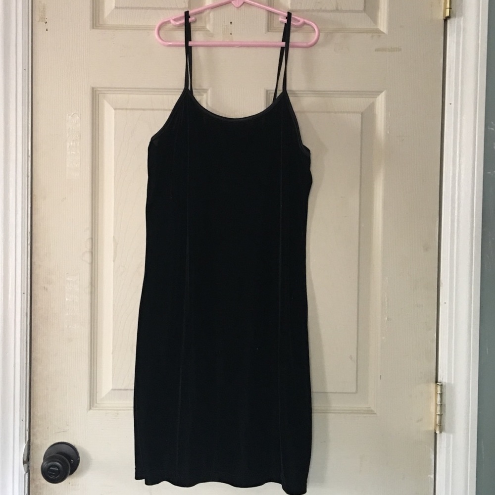 Velvet bodycon dress